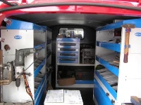Furgone Transporter allestito in Austria da Syncro System