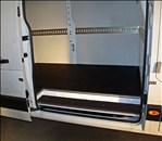 Pianale in legno antiscivolo con e rivestimento interno in lamiera