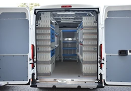 Allestimento furgoni per ambulanti