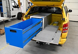 Allestimento furgoni cassonati e pick-up