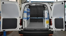 01_Allestimento completo per elettricista su Caddy VW
