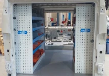 01_Furgone allestito e caricato per crash test 2023