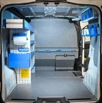 01_Peugeot Expert L1 H1 con arredi e accessori di bloccaggio per impresa edile a Roma