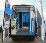 01_Sprinter Mercedes L2 H2 trasformato in officina mobile Syncro per manutenzione 