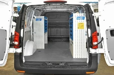 01_Vito Mercedes allestito per impiantista installatore impianti termici
