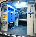 02_Parete sinistra di Transporter L1 H1 con portamorsa estraibile, Ecoflow su telaio 