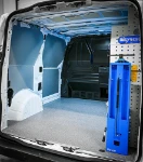 02_Parete sinistra rivestita in elettrozincato preverniciato su Volkswagen Transporter