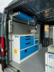 02_Piano di lavoro, cassetti e ripiani Syncro System su Ducato Fiat 