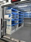 02_Scaffalature, portavaligette e accessori per furgone per frigoristi