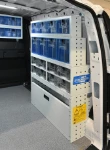 03_Cassettini in PMMA su Caddy VW trasformato in officina mobile