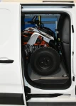 03_Dettaglio trasporto quad in sicurezza su Opel Combo