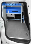 04_Accessori di bloccaggio del carico con ganci e cinghie Syncro per furgoni su Fiat Doblò L2H1