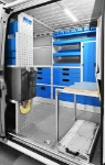 04_Boxer con slitta porta generatore e compressore e secondo ripiano di lavoro 