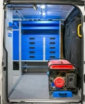 04_Slitta portageneratore su Transit per costruttore edile 