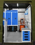 06_Cassettiera laterale e accessori di bloccaggio su Ducato per esercito italiano