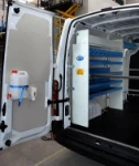 Accessori e arredi per furgone per trasporto e riparazione compressori