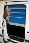 Allestimento Citan Mercedes visto dalla porta laterale