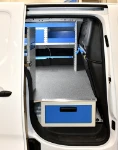 Allestimento con cassettiere sottopianale per Toyota Proace City