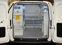 Allestimento Fiorino con scaffalatura