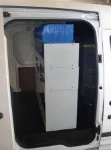Modulo Syncro Ultra nel NV250 con cassetta di pronto soccorso e supporto per attrezzo