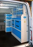 ALLESTIMENTO FURGONE OFFICINA FORD TRANSIT 2000 L1 H2 11c