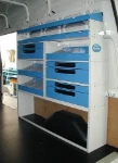 ALLESTIMENTO FURGONE OFFICINA FORD TRANSIT 2000 L2 H2 11c