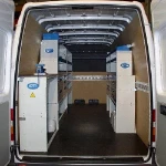 ALLESTIMENTO FURGONE OFFICINA MERCEDES SPRINTER  1996 L3 H2 01a