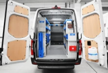 ALLESTIMENTO FURGONE OFFICINA MERCEDES SPRINTER 2018 L3 H2 01a