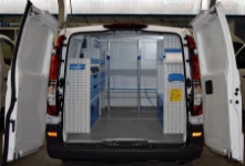 ALLESTIMENTO FURGONE OFFICINA MERCEDES VITO 2004  L2 H1 01a