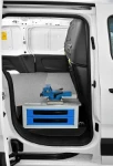 ALLESTIMENTO FURGONE OFFICINA MOBILE SU FIAT DOBLÒ 2022 L1 11d