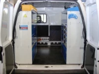 ALLESTIMENTO FURGONE OFFICINA MOBILE SU FIAT SCUDO 1995 L1 02a