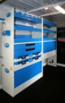 ALLESTIMENTO FURGONE OFFICINA MOBILE SU FORD TRANSIT 2000 L1 H2 01b