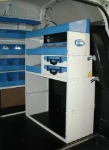 ALLESTIMENTO FURGONE OFFICINA MOBILE SU FORD TRANSIT 2000 L2 H2 11d