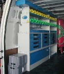 ALLESTIMENTO FURGONE OFFICINA MOBILE SU FORD TRANSIT 2000 L3 H2 01b