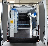 ALLESTIMENTO FURGONE OFFICINA MOBILE SU NISSAN INTERSTAR 2023 L3 H2 02a
