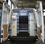 ALLESTIMENTO FURGONE OFFICINA MOBILE SU NISSAN NV400 L2 H2 02a