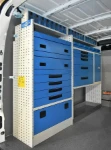ALLESTIMENTO FURGONE OFFICINA MOBILE SU NISSAN NV400 L2 H2 11b