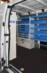 ALLESTIMENTO FURGONE OFFICINA MOBILE SU OPEL MOVANO 2010 L2 H2 10d