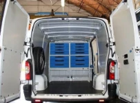 ALLESTIMENTO FURGONE OFFICINA MOBILE SU OPEL MOVANO  L1 H1 02a