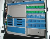 ALLESTIMENTO FURGONE OFFICINA MOBILE SU OPEL MOVANO  L1 H2 01d