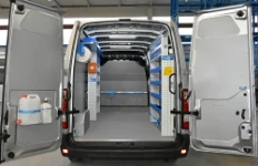 ALLESTIMENTO FURGONE OFFICINA OPEL MOVANO 2010 L3 H2 01a