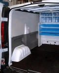 ALLESTIMENTO FURGONE OFFICINA RENAULT TRAFIC 1999 L1 H1 09b