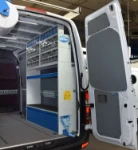 ALLESTIMENTO FURGONE OFFICINA VOLKSWAGEN CRAFTER 2006 L2 H2 09c