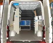 ALLESTIMENTO FURGONE OFFICINA VOLKSWAGEN CRAFTER 2006 L3 H2 01a