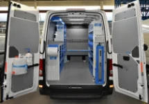 ALLESTIMENTO FURGONE OFFICINA VOLKSWAGEN CRAFTER 2017 L3 H3 01a