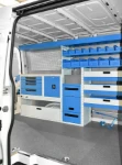 ALLESTIMENTO FURGONE OFFICINA VOLKSWAGEN CRAFTER 2017 L3 H3 08e