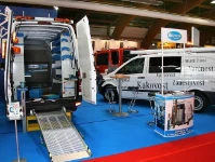 Allestimento Furgoni alla Fiera MOS a Celje in Slovenia 