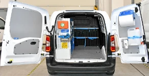 Allestimento lato sinistro con accessori Berlingo Citroen