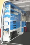 ALLESTIMENTO PER FURGONE VOLKSWAGEN LT 1996 L2 H2 17c