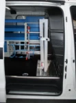 Allestimento per H1 visto dalla porta laterale destra